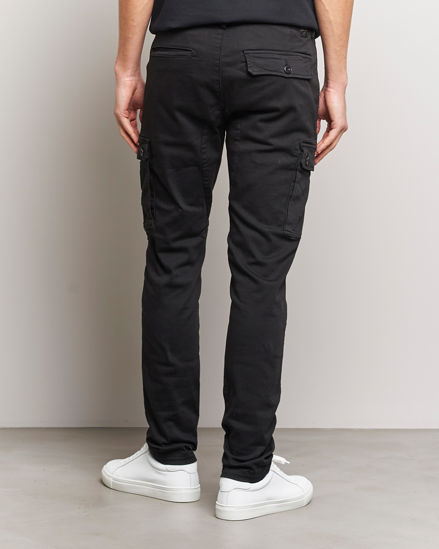 Herr | Byxor | Replay | Anbass Hyperflex X-Lite Cargo Pants Black