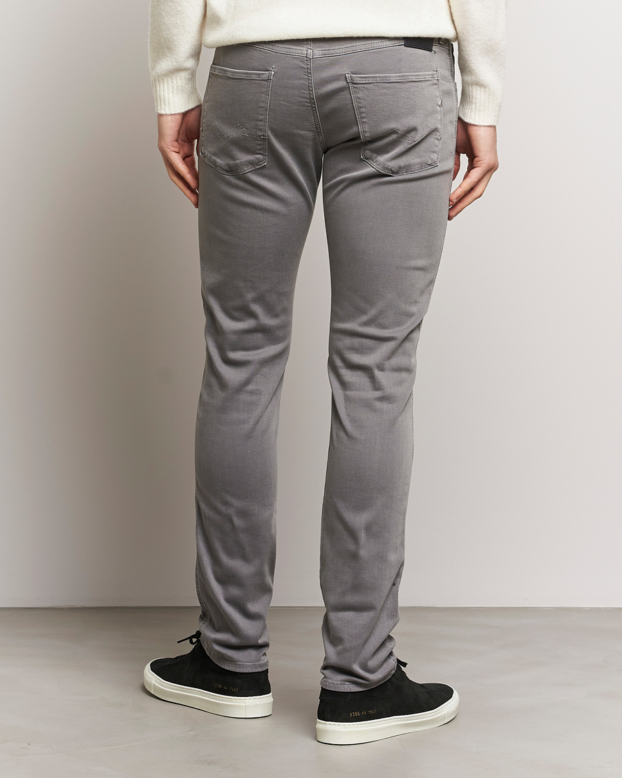 Herr | Byxor | Replay | Anbass Hyperflex X.Lite 5-Pocket Pants Medium Grey