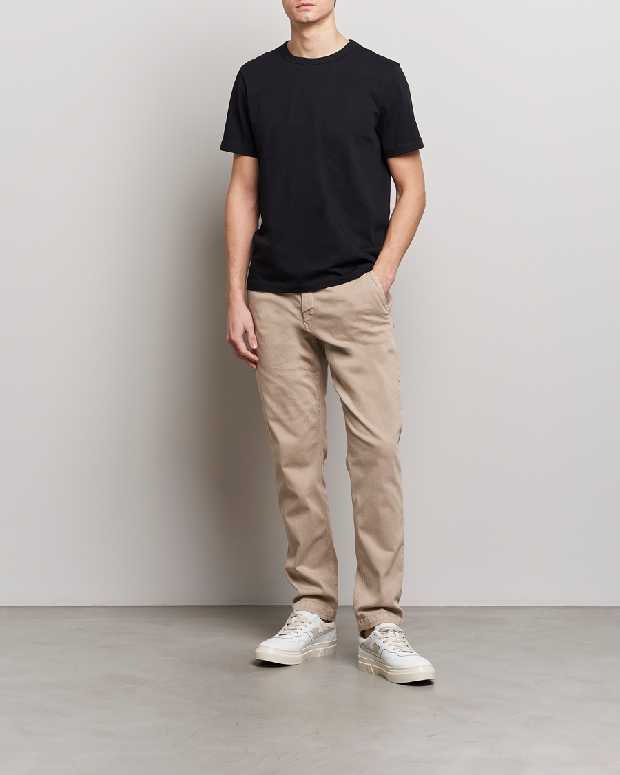 Herr | Byxor | Replay | Benni Hyperflex X-Lite Chinos Coffee Cream