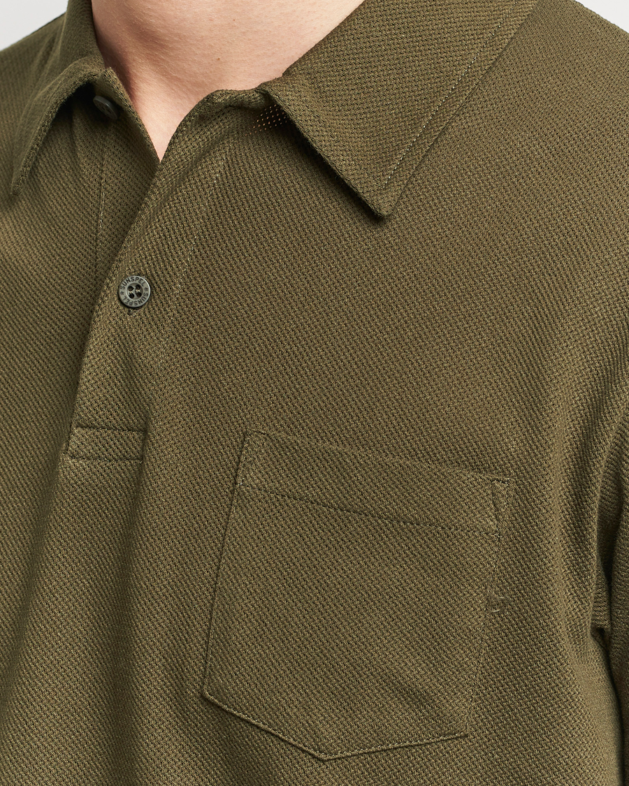 Herr | Pikéer | Sunspel | Riviera Polo Shirt Dark Olive