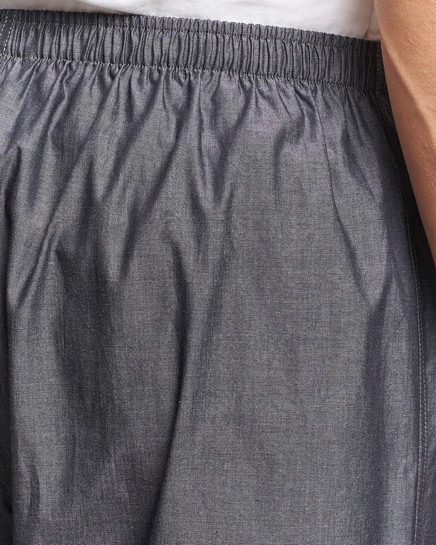 Herr | Pyjamas & Morgonrockar | Zimmerli of Switzerland | Mercerised Cotton Pyjamas Dark Grey