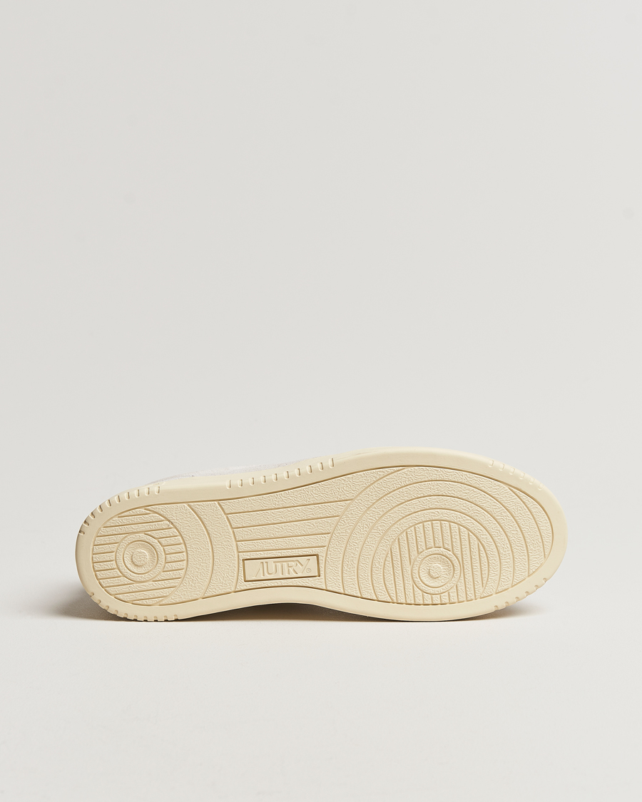 Herr | Autry Medalist Low Suede Sneaker Cream | Autry | Medalist Low Suede Sneaker Cream