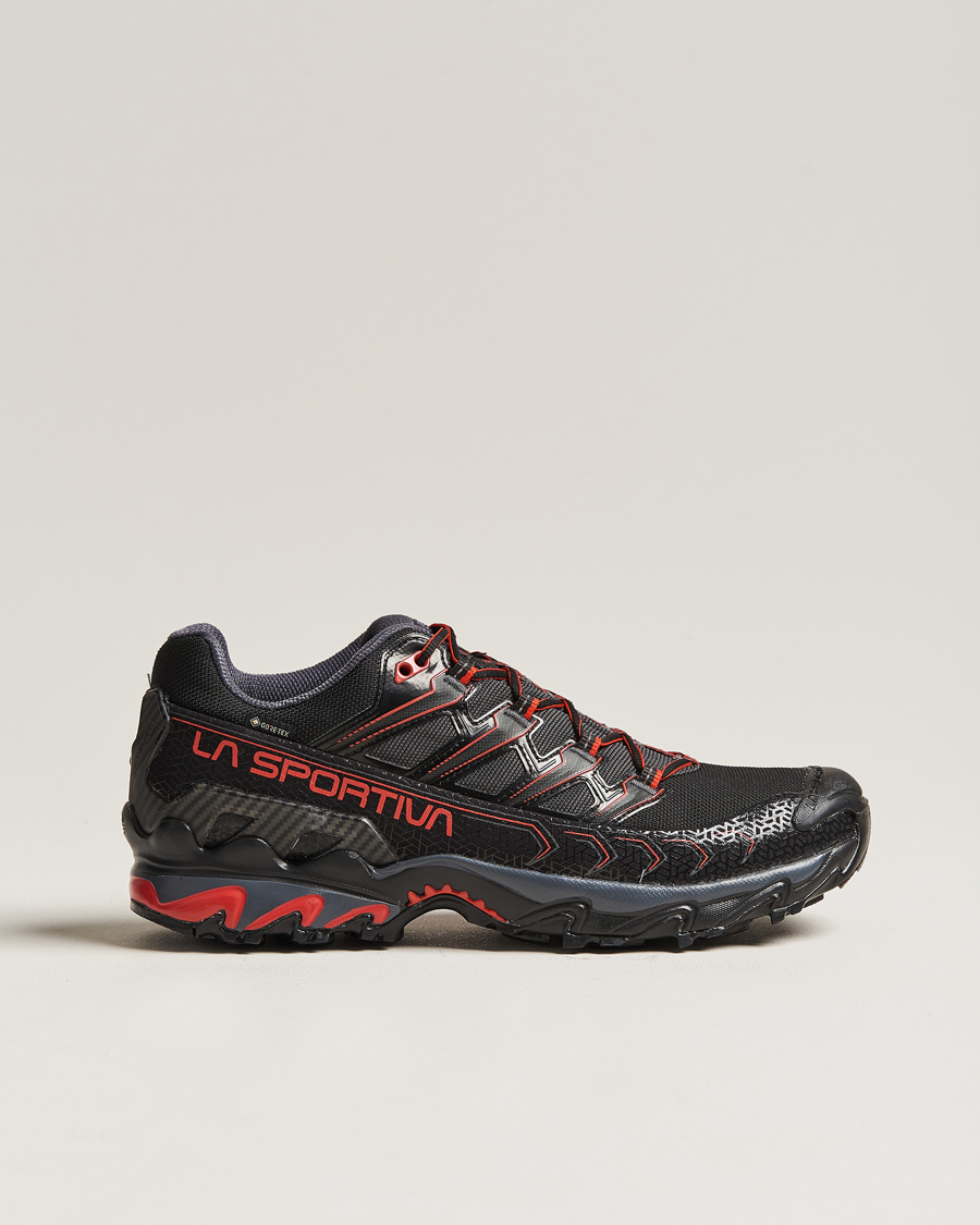 Herr | La Sportiva Ultra Raptor II GTX Trail Running Shoes Black/Goji | La Sportiva | Ultra Raptor II GTX Trail Running Shoes Black/Goji