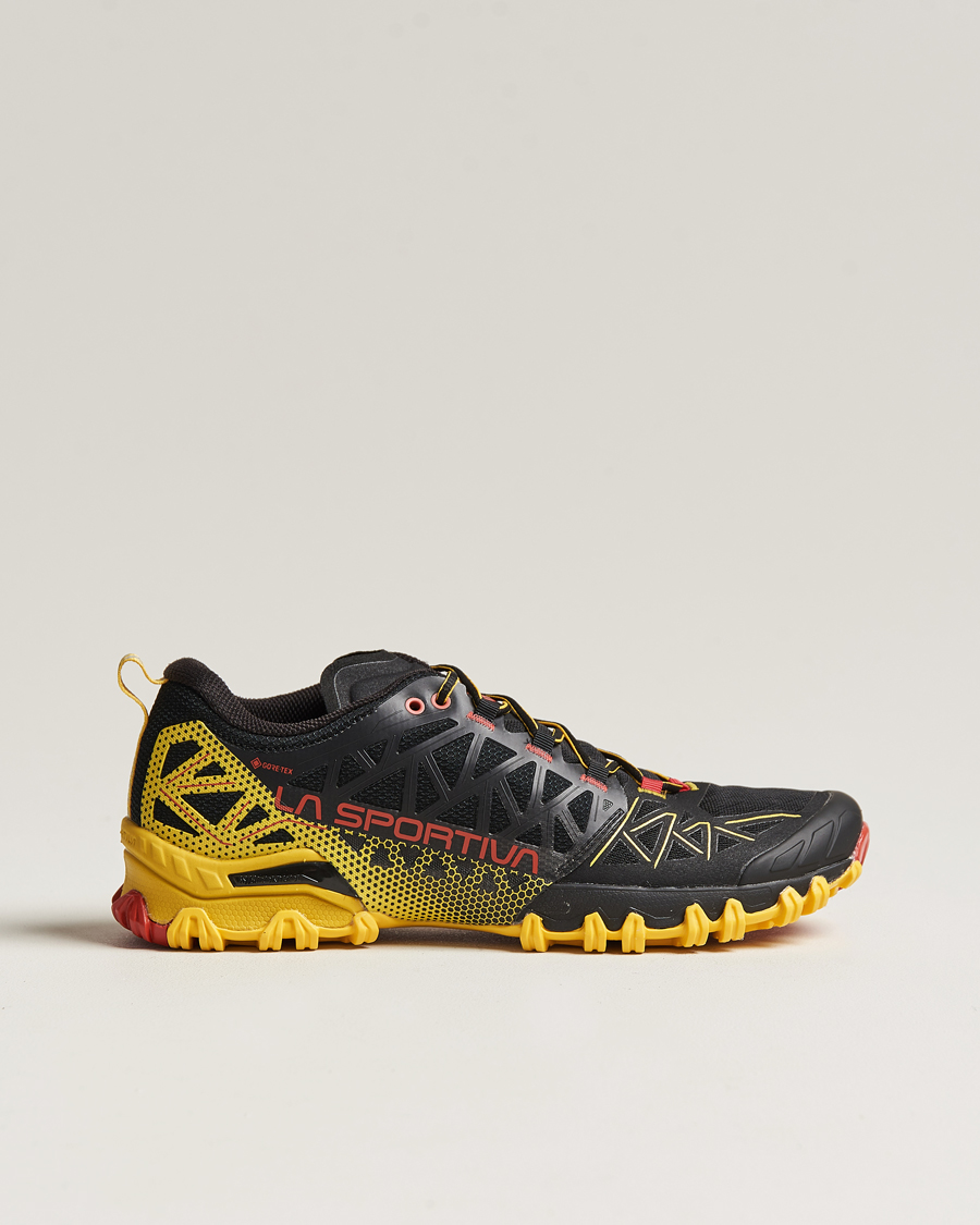 Herr | La Sportiva Bushido II GTX Trail Running Sneakers Black/Yellow | La Sportiva | Bushido II GTX Trail Running Sneakers Black/Yellow