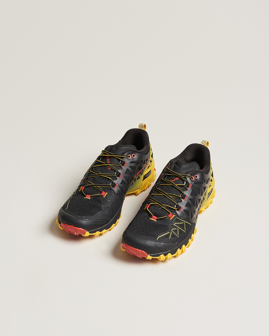 Herr | GORE-TEX | La Sportiva | Bushido II GTX Trail Running Sneakers Black/Yellow