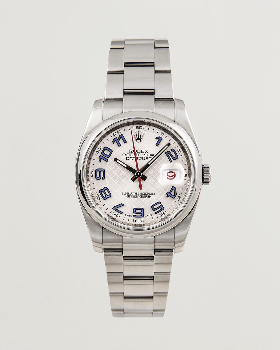 Herr | Rolex Pre-Owned Datejust 116200 Oyster Perpetual Steel Silver | Rolex Pre-Owned | Datejust 116200 Oyster Perpetual Steel Silver