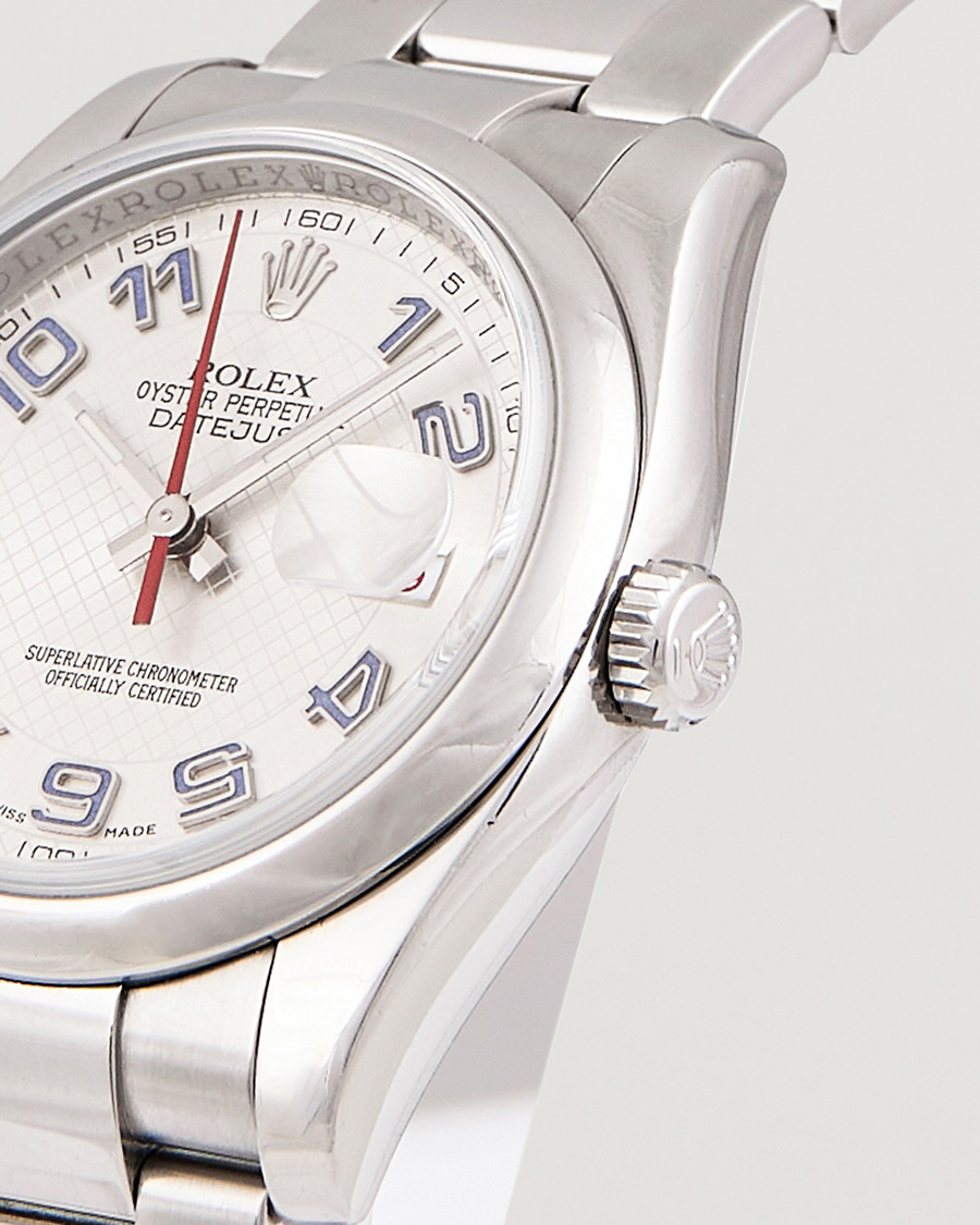 Herr | Rolex Pre-Owned Datejust 116200 Oyster Perpetual Steel Silver | Rolex Pre-Owned | Datejust 116200 Oyster Perpetual Steel Silver
