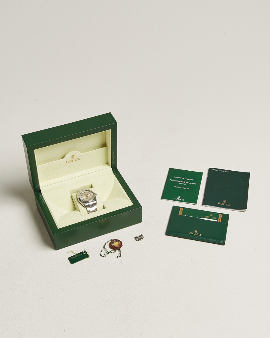 Herr | Rolex Pre-Owned Datejust 116200 Oyster Perpetual Steel Silver | Rolex Pre-Owned | Datejust 116200 Oyster Perpetual Steel Silver