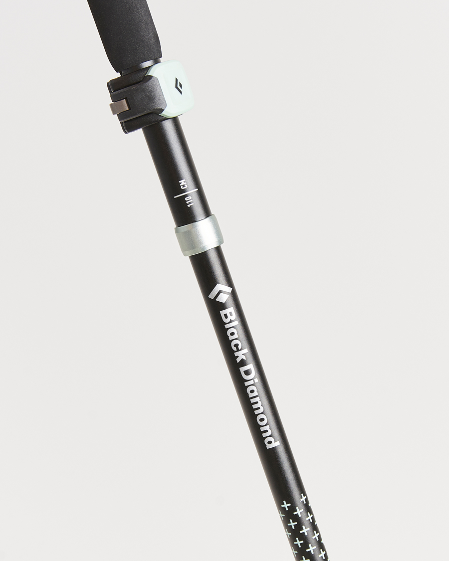 Herr | Active Accessoarer | Black Diamond | Distance FLZ Trekking Poles Black/Foam Green