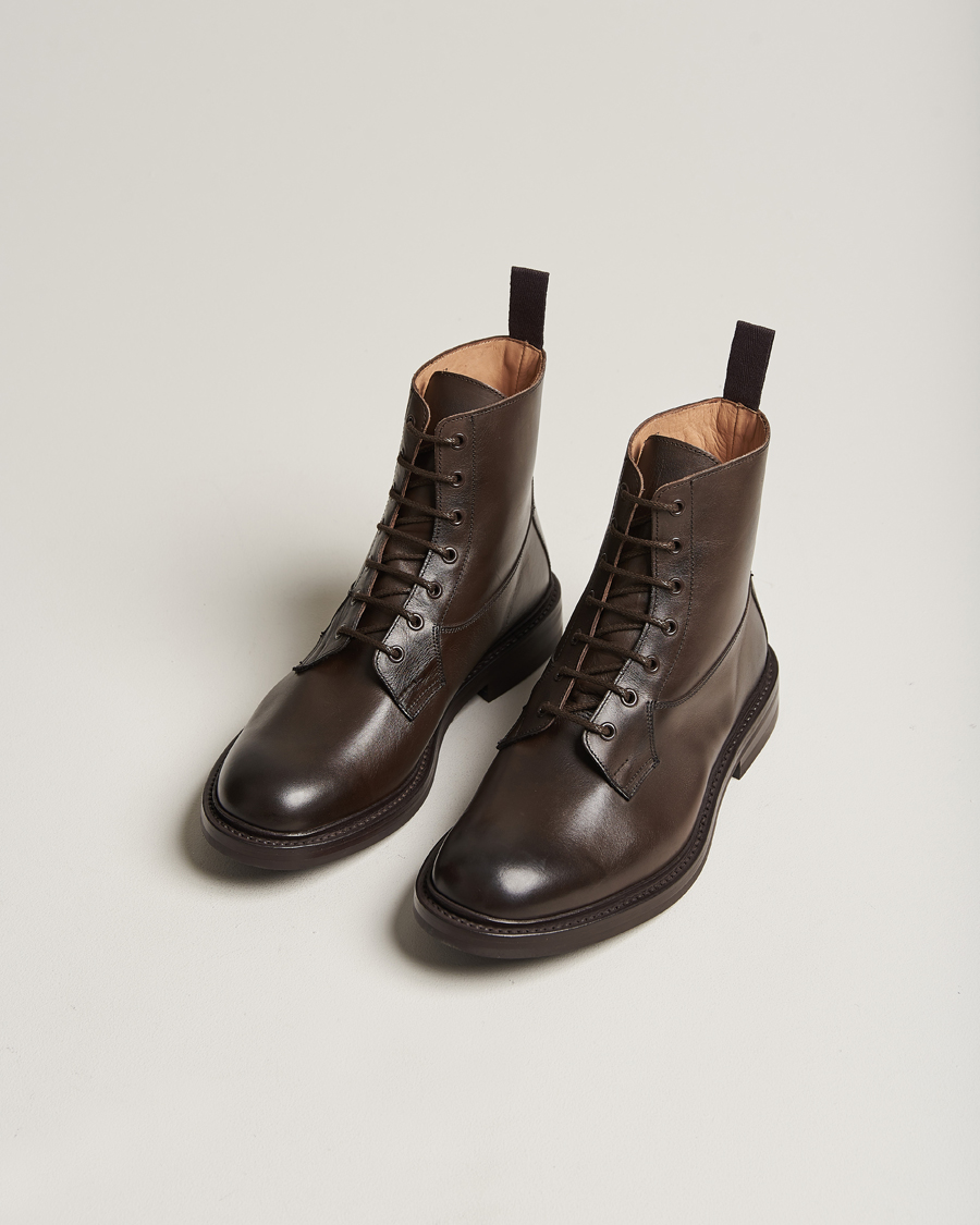 Herr | Tricker's | Tricker's | Burford Dainite Country Boots Espresso