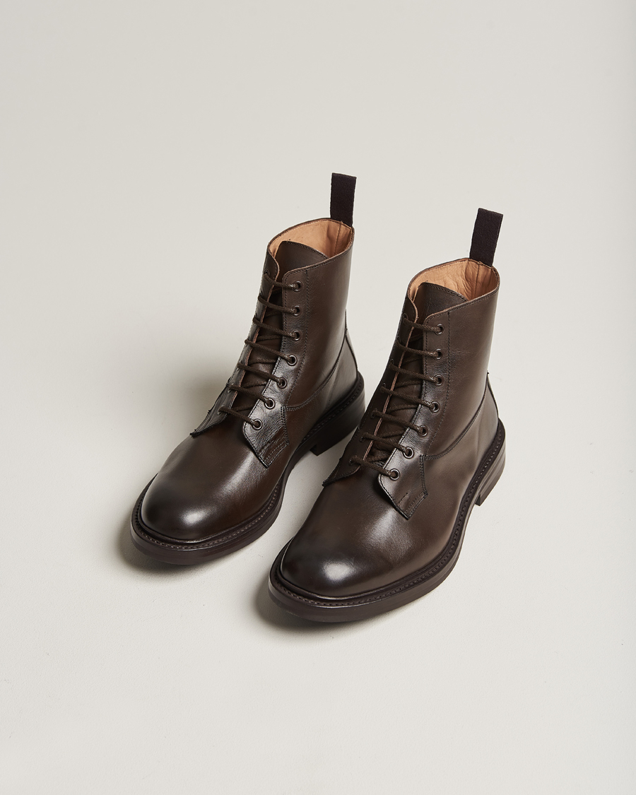 Herr | Tricker's Burford Dainite Country Boots Espresso | Tricker's | Burford Dainite Country Boots Espresso