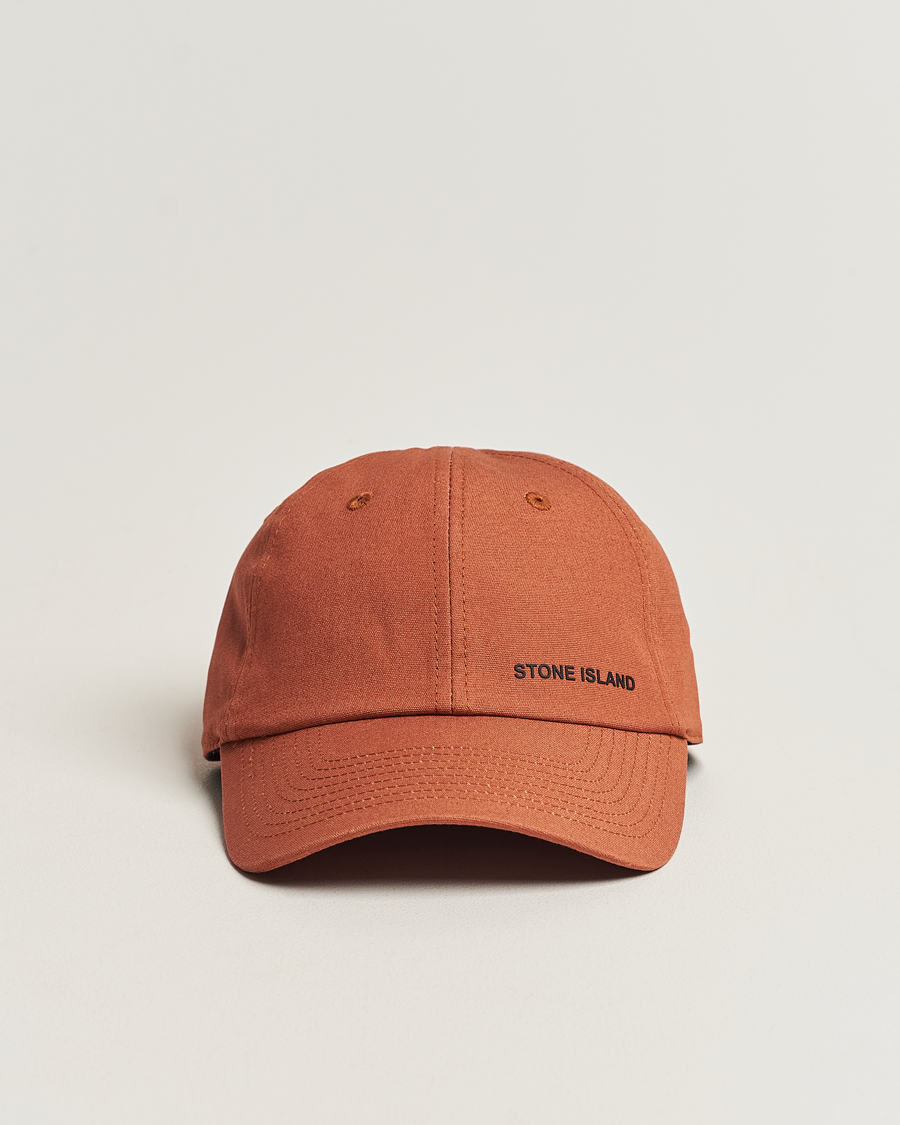 Herr | Stone Island Small Logo Cap Rust | Stone Island | Small Logo Cap Rust