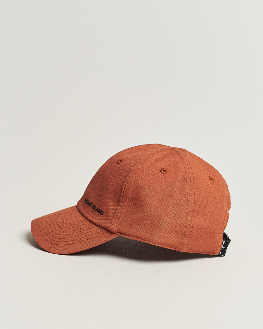 Herr | Stone Island Small Logo Cap Rust | Stone Island | Small Logo Cap Rust