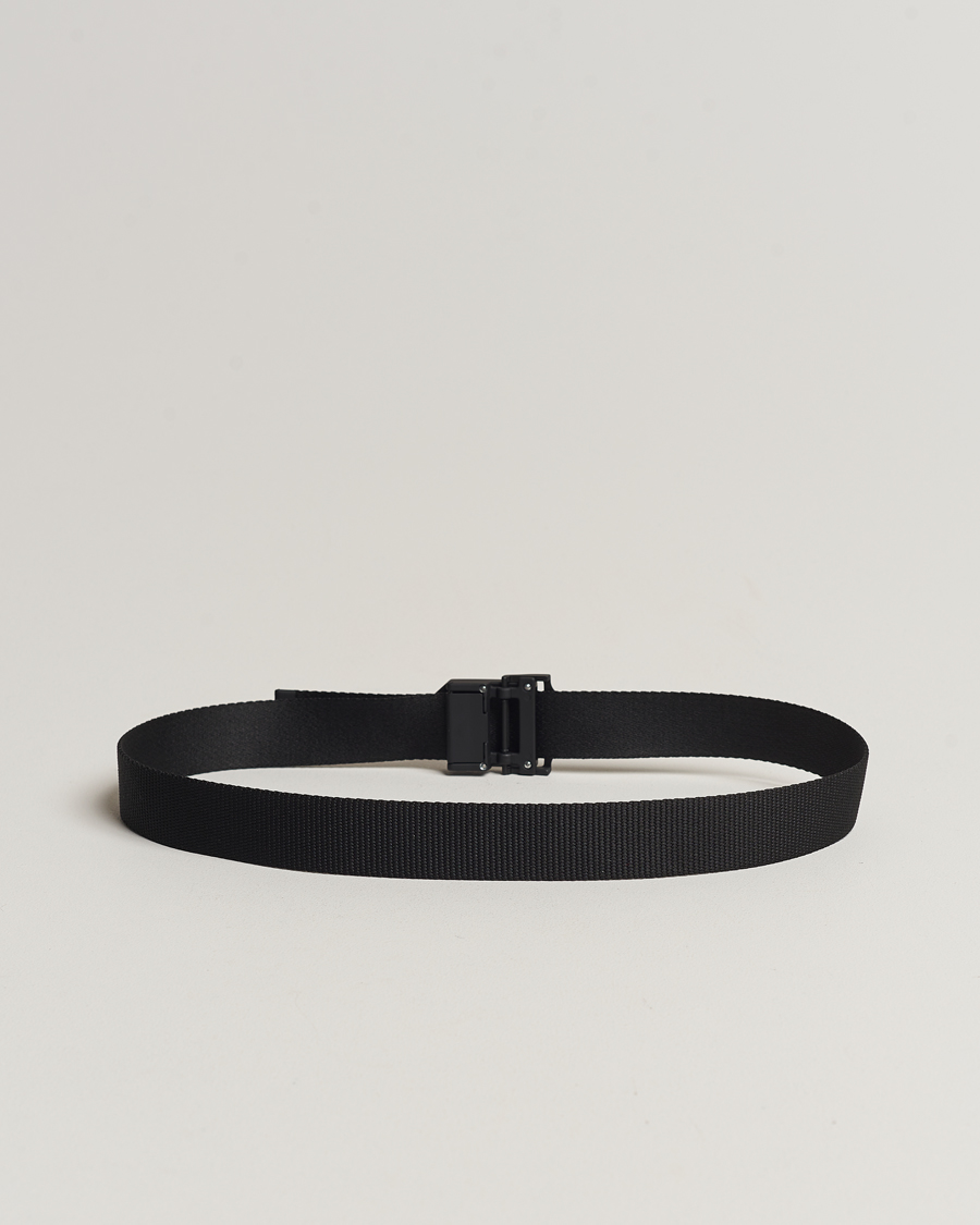 Herr | Stone Island Textile Belt Black | Stone Island | Textile Belt Black