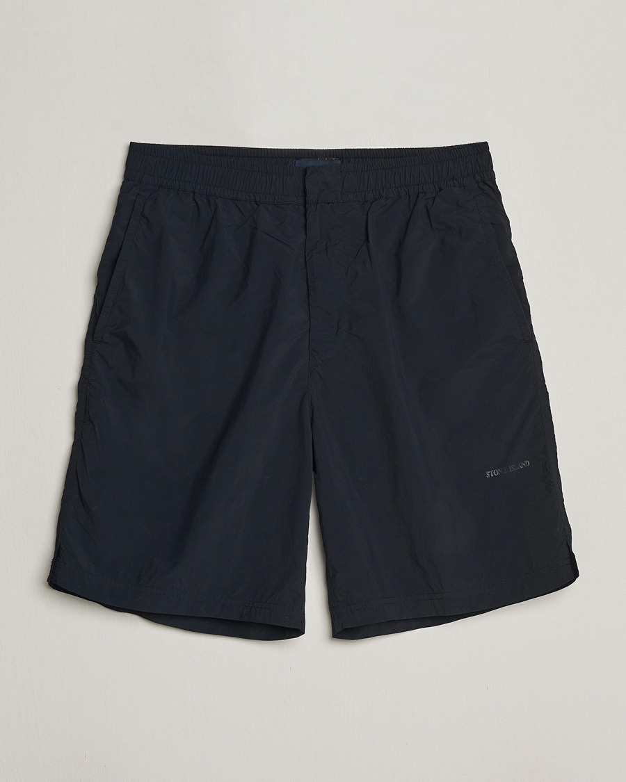 Herr | Badbyxor | Stone Island | Ghost Swimshorts Navy Blue