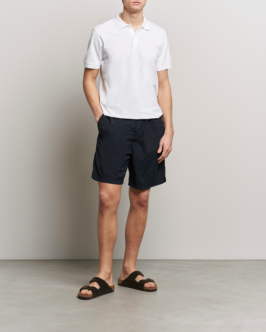 Herr | Badbyxor | Stone Island | Ghost Swimshorts Navy Blue