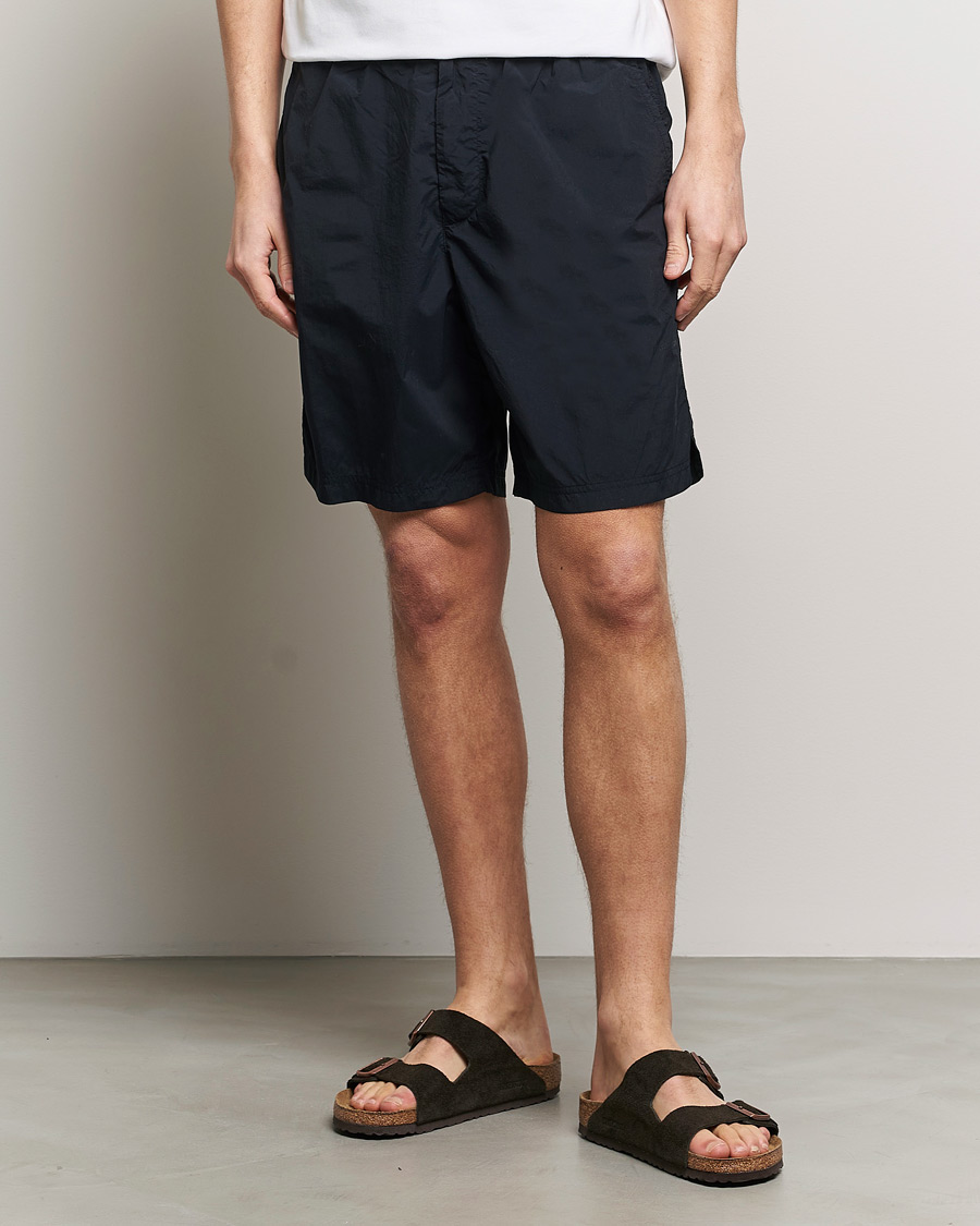 Herr | Badbyxor | Stone Island | Ghost Swimshorts Navy Blue