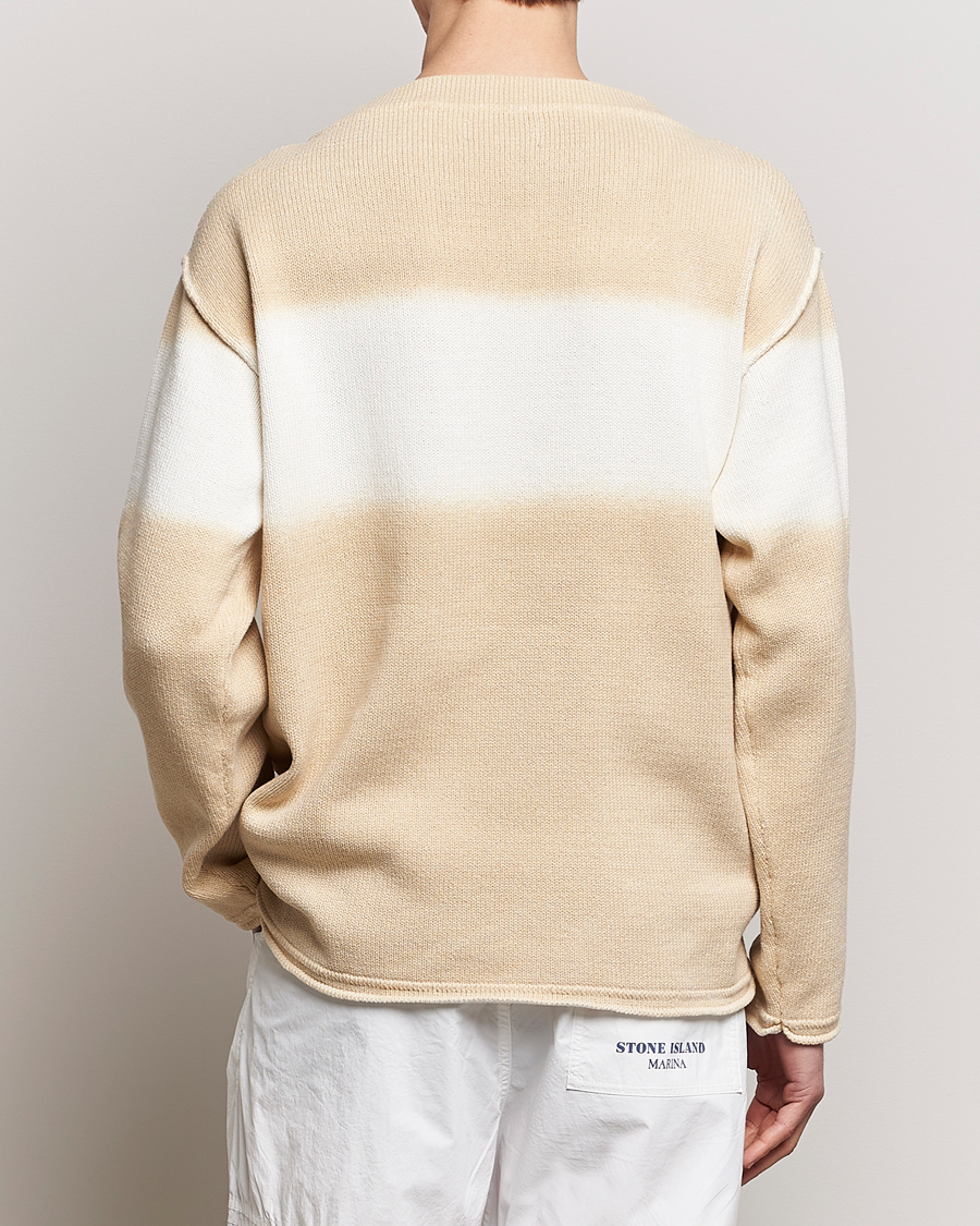 Herr | Tröjor | Stone Island | Marina Organic Cotton Sweater Natural Beige