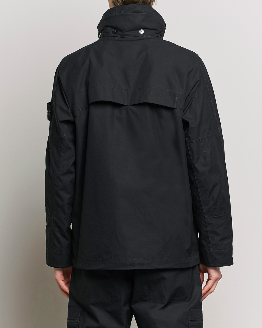 Herr | Jackor | Stone Island | Ghost Hooded Ventile Jacket Black