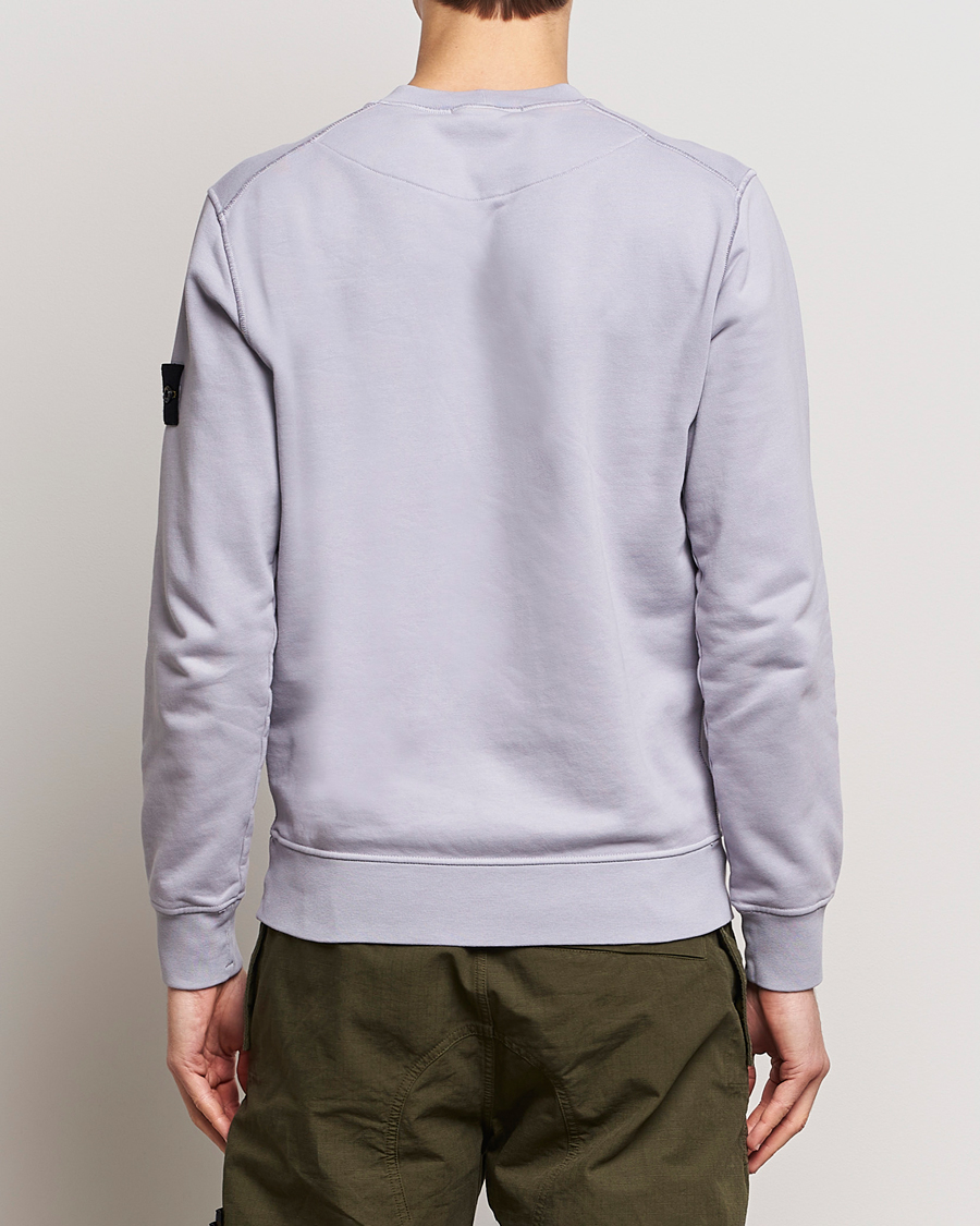 Herr | Tröjor | Stone Island | Garment Dyed Cotton Sweatshirt Dust