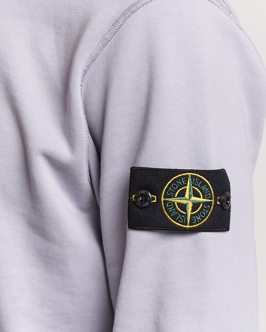 Herr | Tröjor | Stone Island | Garment Dyed Cotton Sweatshirt Dust