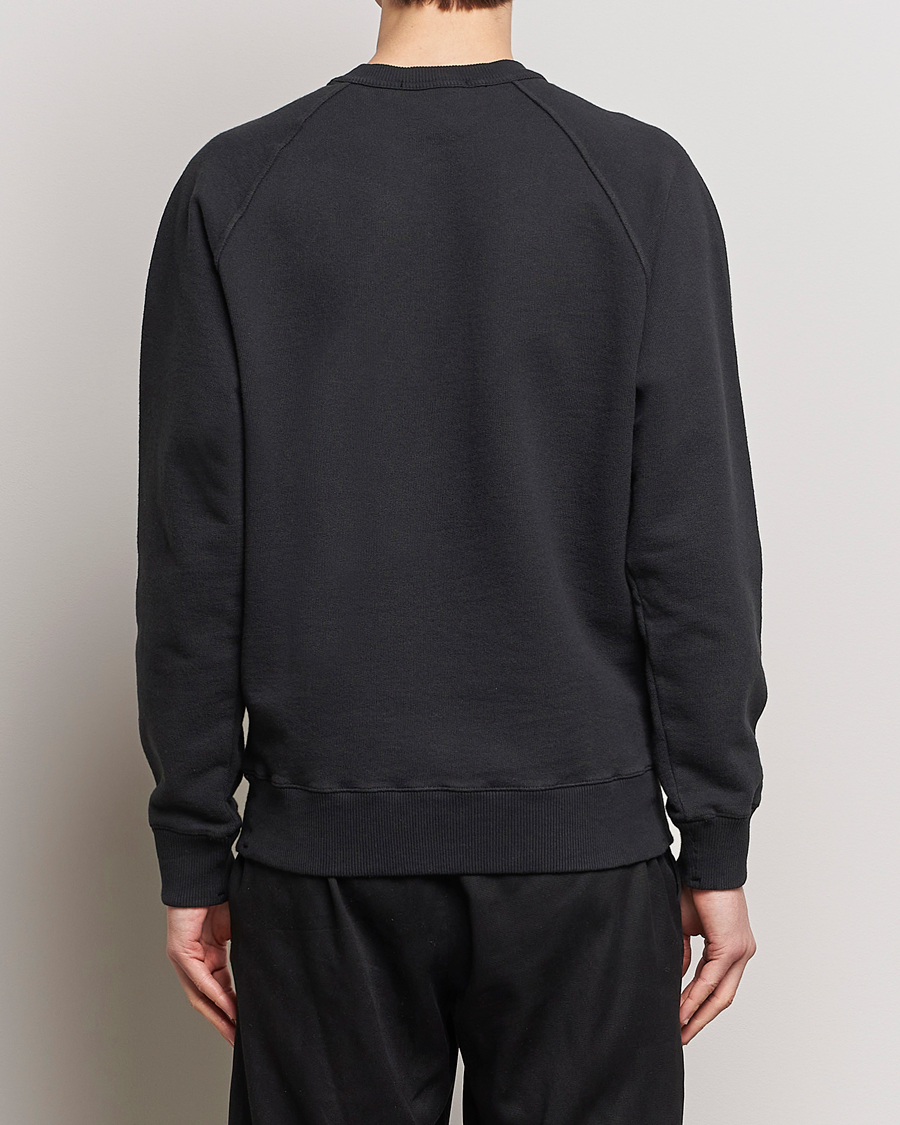 Herr | Tröjor | Stone Island | Heavy Cotton Fleece Sweatshirt Black