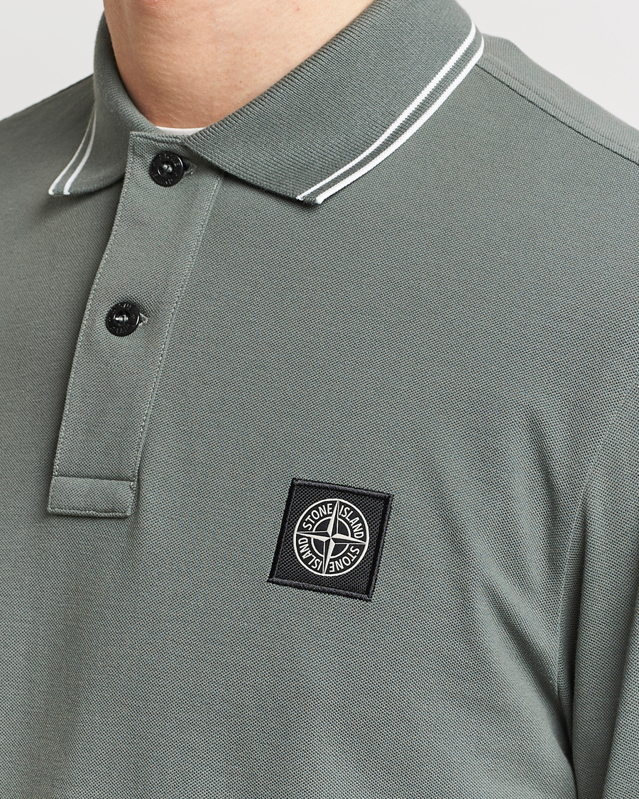 Herr | Tröjor | Stone Island | Organic Cotton Stretch Pique Musk