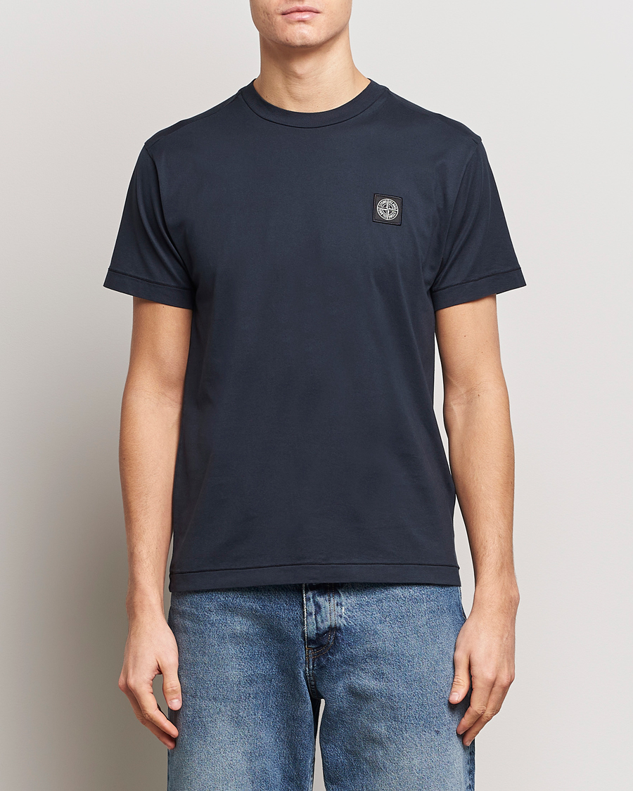 stone island t shirt blue