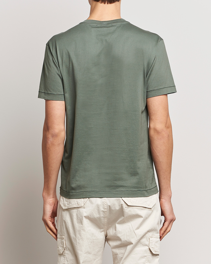 Herr | T-Shirts | Stone Island | Garment Dyed Cotton Jersey T-Shirt Musk