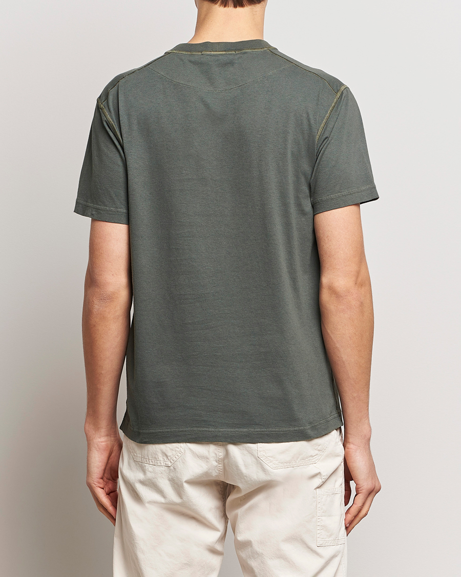 Herr | T-Shirts | Stone Island | Organic Cotton Fissato Effect T-Shirt Musk