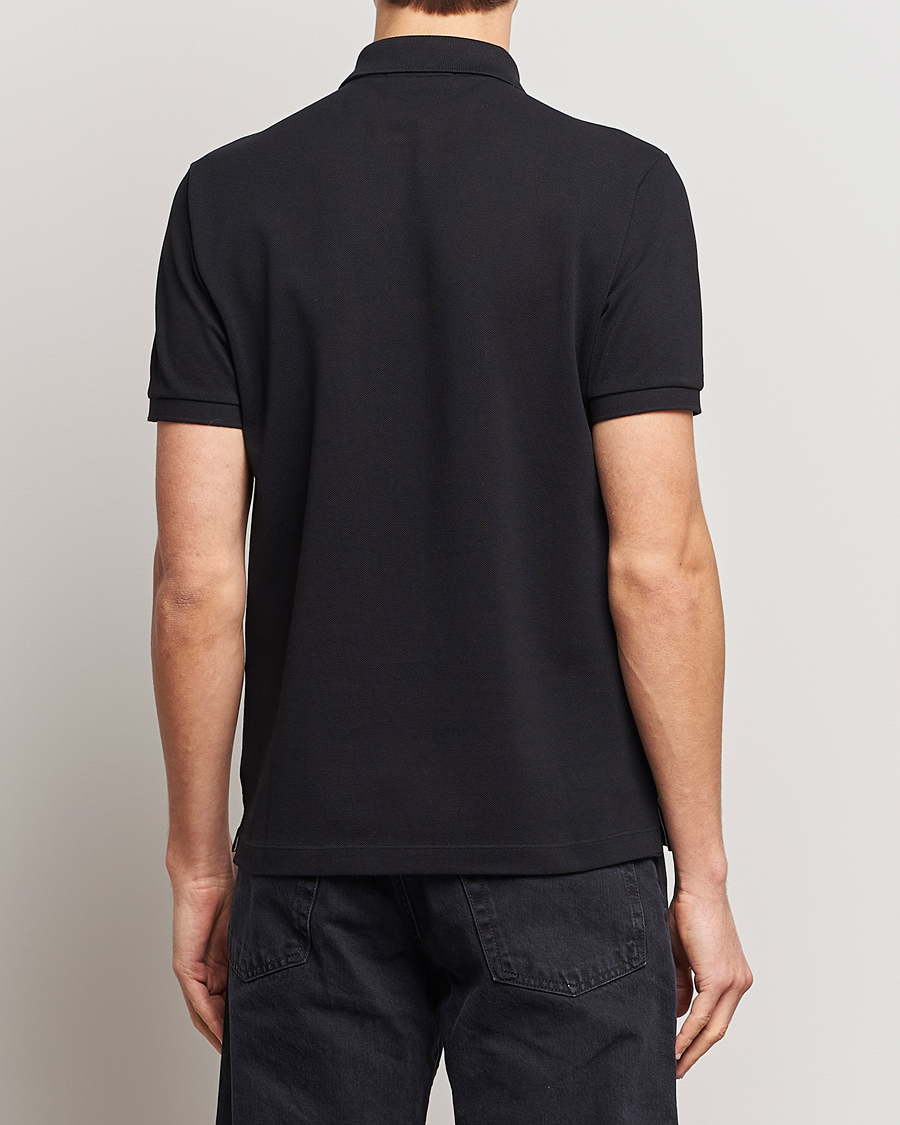 Herr | Pikéer | Stone Island | Organic Cotton Polo Black