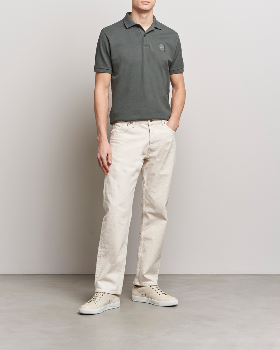 Herr | Pikéer | Stone Island | Organic Cotton Polo Musk