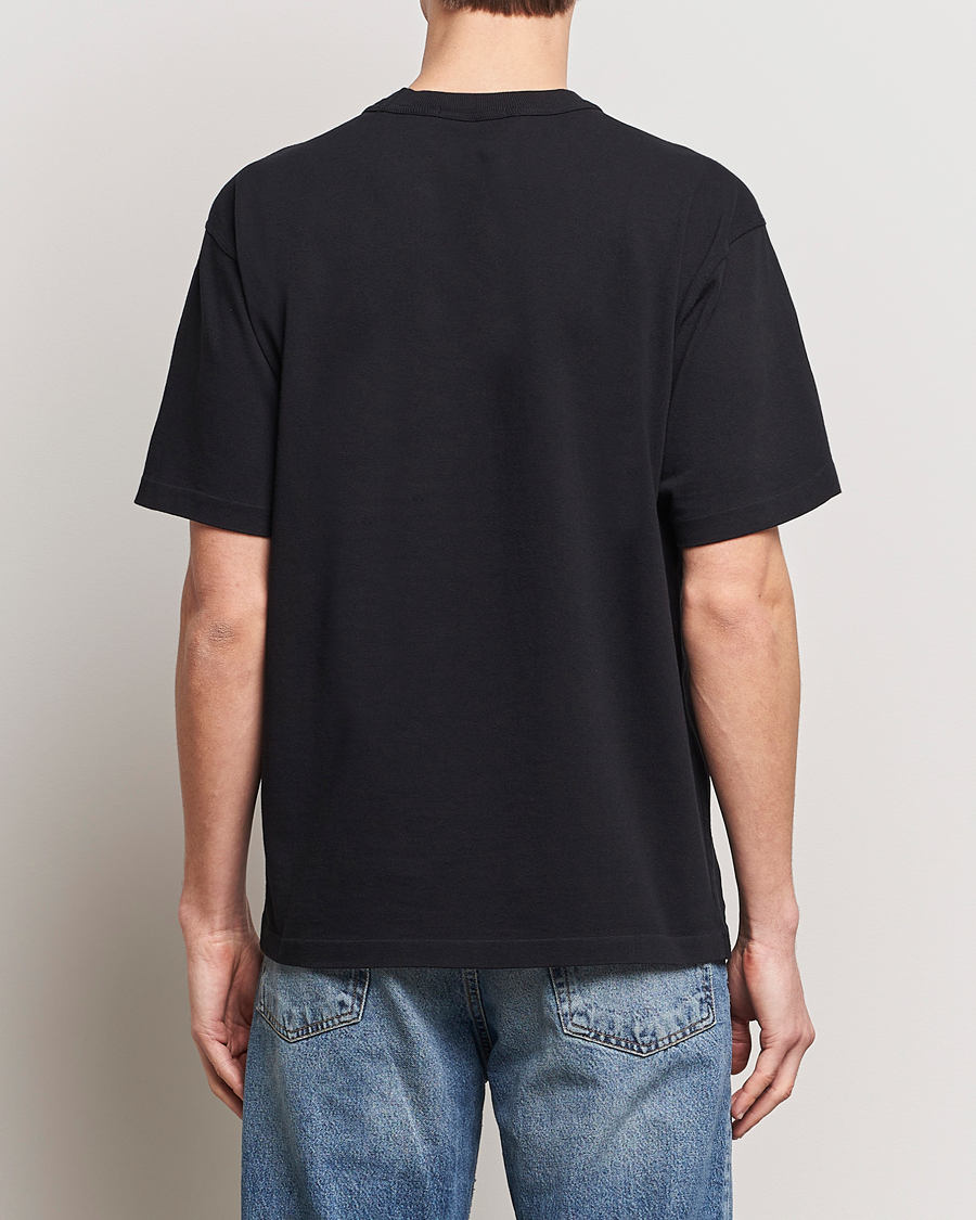 Herr | T-Shirts | Stone Island | Cotton Jersey Small Logo T-Shirt Black