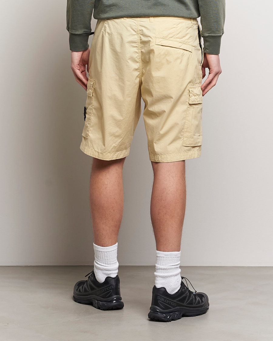 Herr | Shorts | Stone Island | Stretch Cotton Tela Regular Fit Cargo Shorts Beige