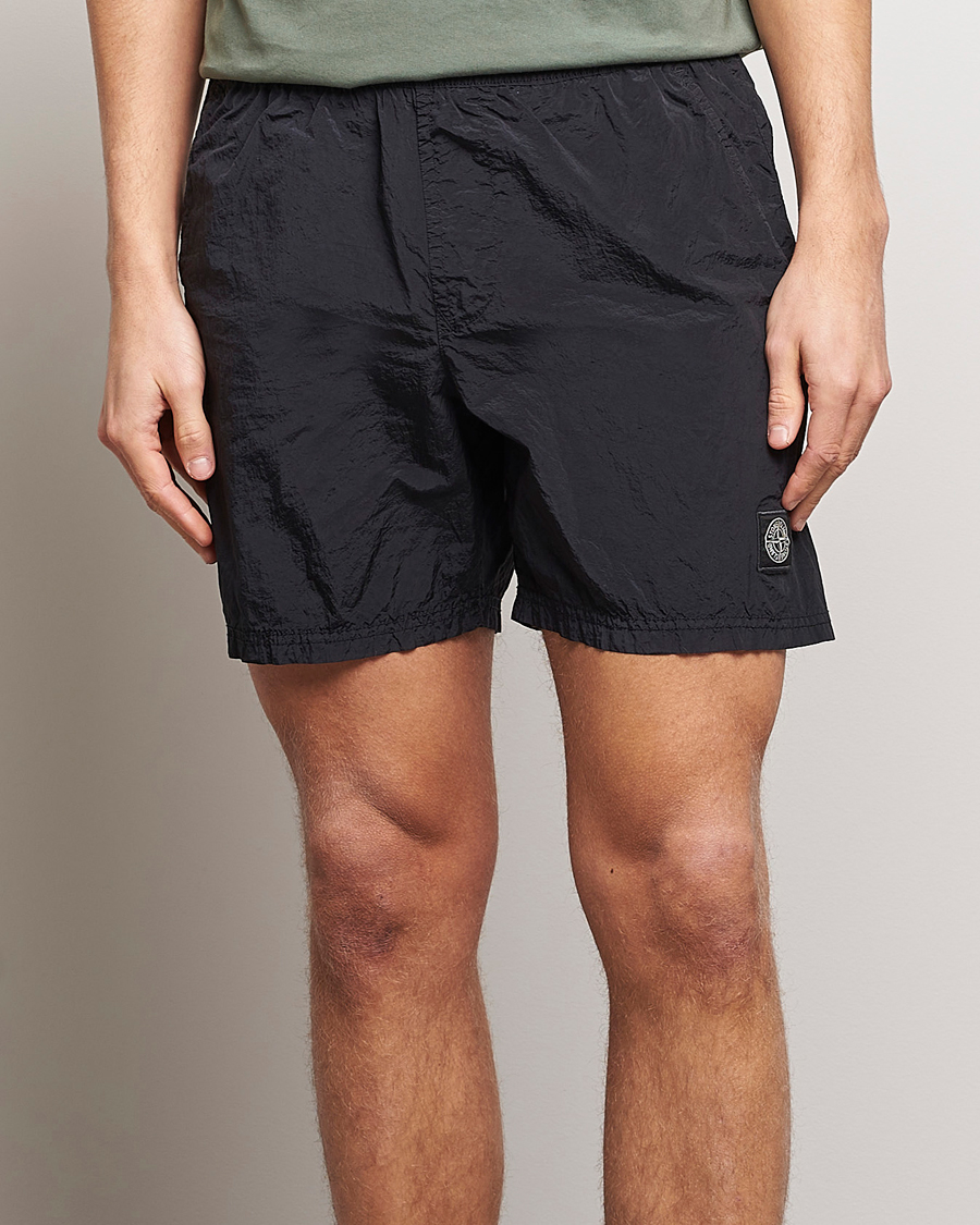 Herr | Stone Island | Stone Island | Nylon Metal Econyl Swimshorts Black