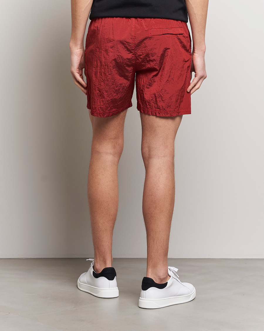 Herr | Badbyxor | Stone Island | Nylon Metal Econyl Swimshorts Red