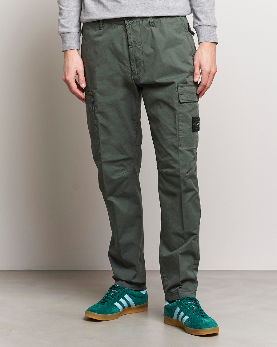 Herr | Cargobyxor | Stone Island | Tapered Supima Cotton Cargo Pants Musk