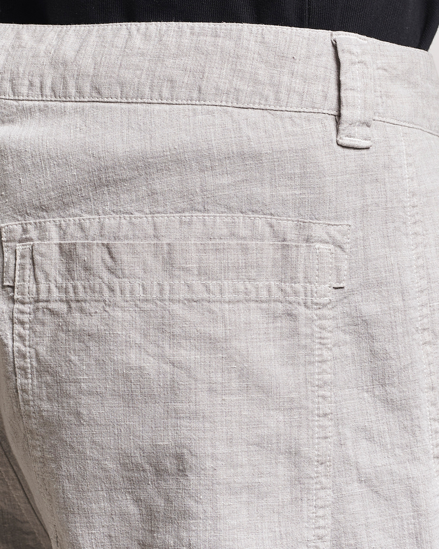 Herr | Kostymer | Stone Island | Linen Nylon Relaxed Suit Dove Grey