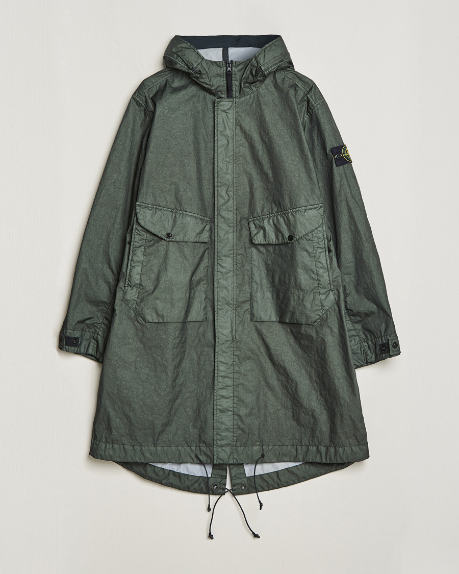 Herr | Jackor | Stone Island | Membrana Fishtail Coat Musk