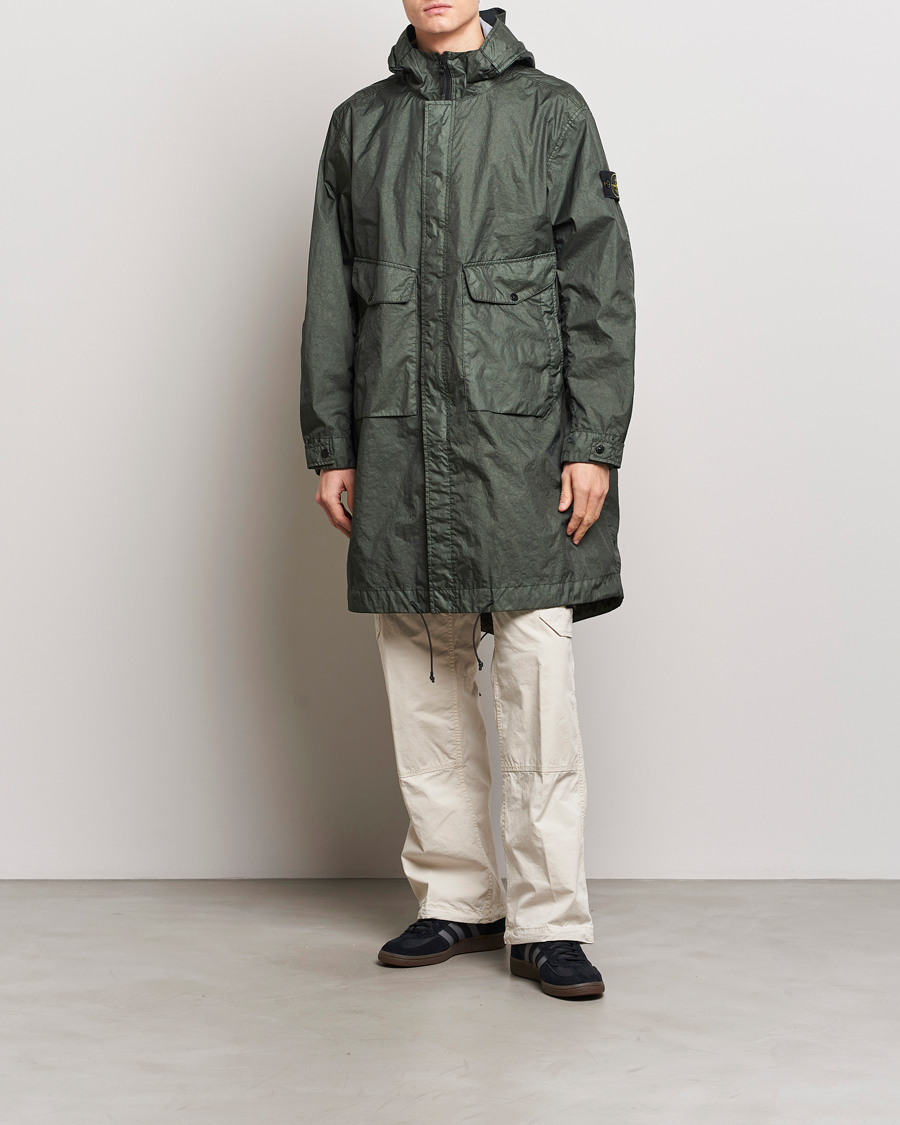 Herr | Jackor | Stone Island | Membrana Fishtail Coat Musk