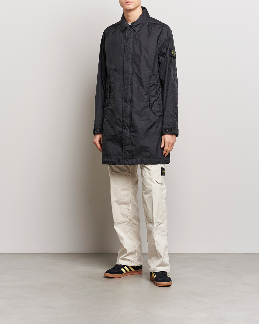 Herr | Jackor | Stone Island | Membrana Coat Black