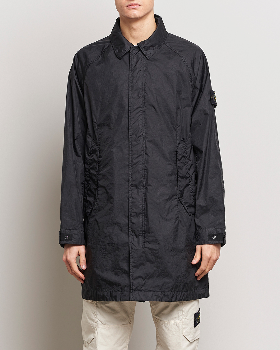 Herr | Stone Island | Stone Island | Membrana Coat Black