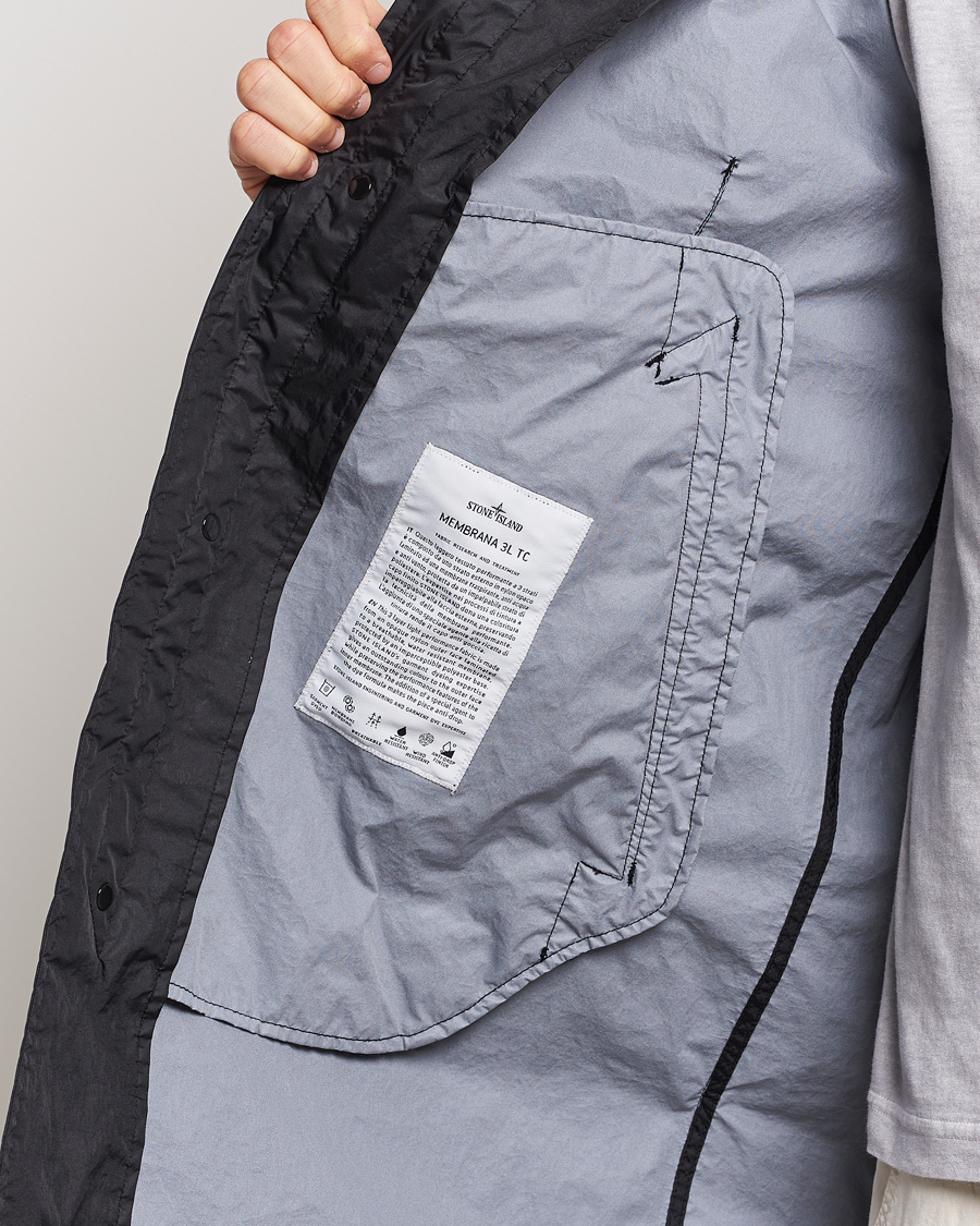 Herr | Jackor | Stone Island | Membrana Coat Black