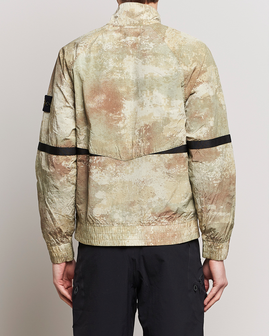 Herr | Jackor | Stone Island | Dissolving Grid Camo Short Jacket Natural Beige