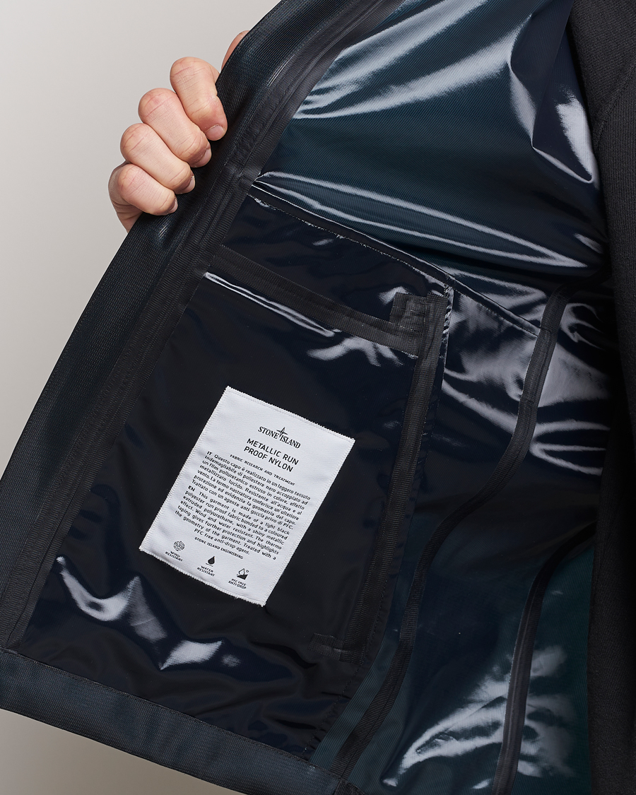 Herr | Jackor | Stone Island | Metallic Run Proof Nylon Jacket Cobalt Blue