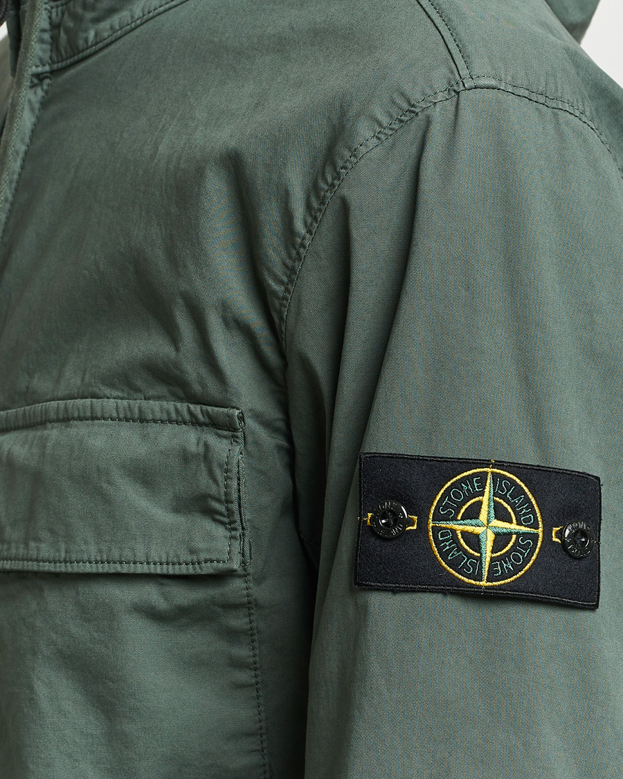 Herr | Jackor | Stone Island | Supima Cotton Hooded Jacket Musk