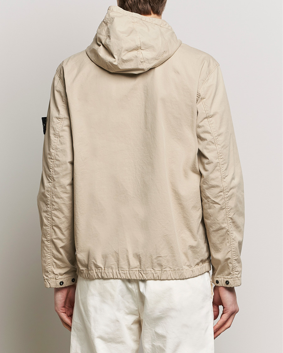 Herr | Jackor | Stone Island | Supima Cotton Hooded Jacket Sand
