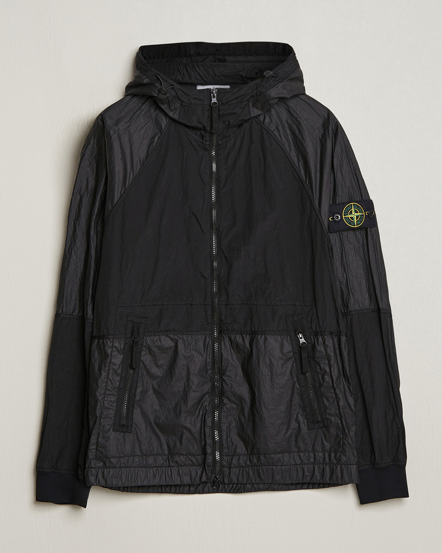 Herr | Jackor | Stone Island | Nylon Metal Hooded Jacket Black