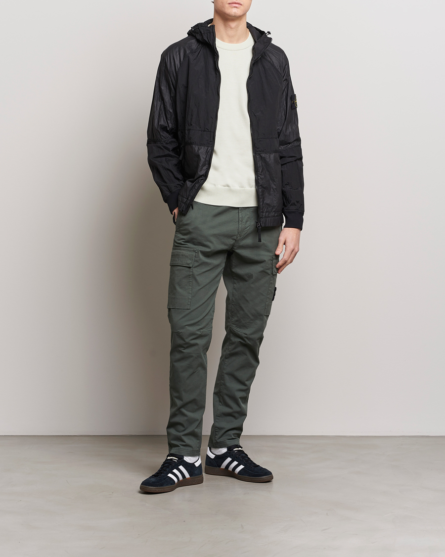 Herr | Jackor | Stone Island | Nylon Metal Hooded Jacket Black