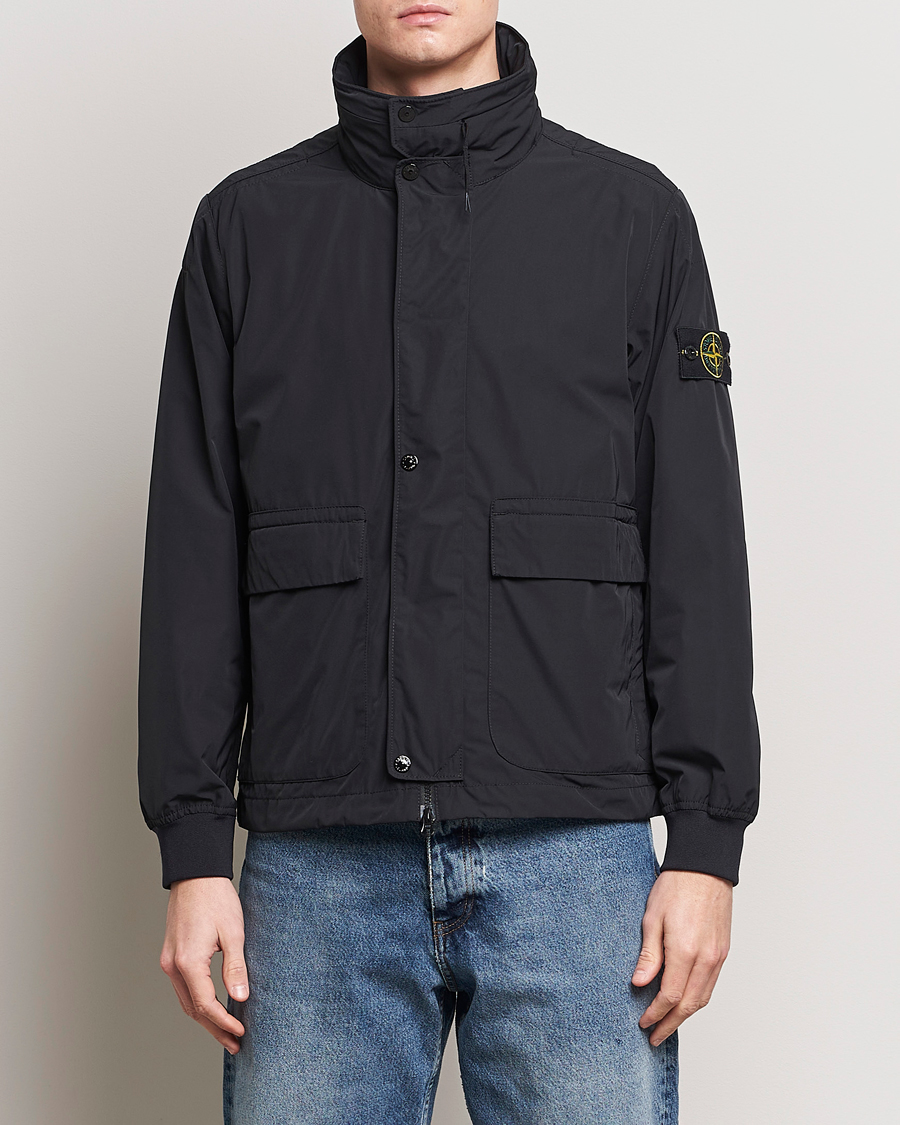 Herr | Kläder | Stone Island | Micro Twill Hooded Jacket Black